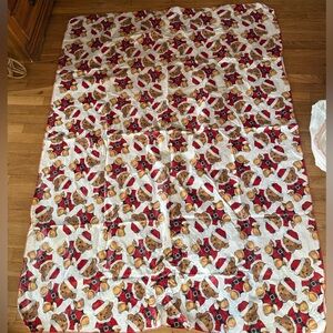 Festive Teddy Bear plastic tablecloth